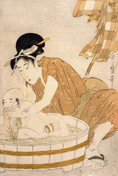 Das Bad, Edo-Periode (1603-1868)